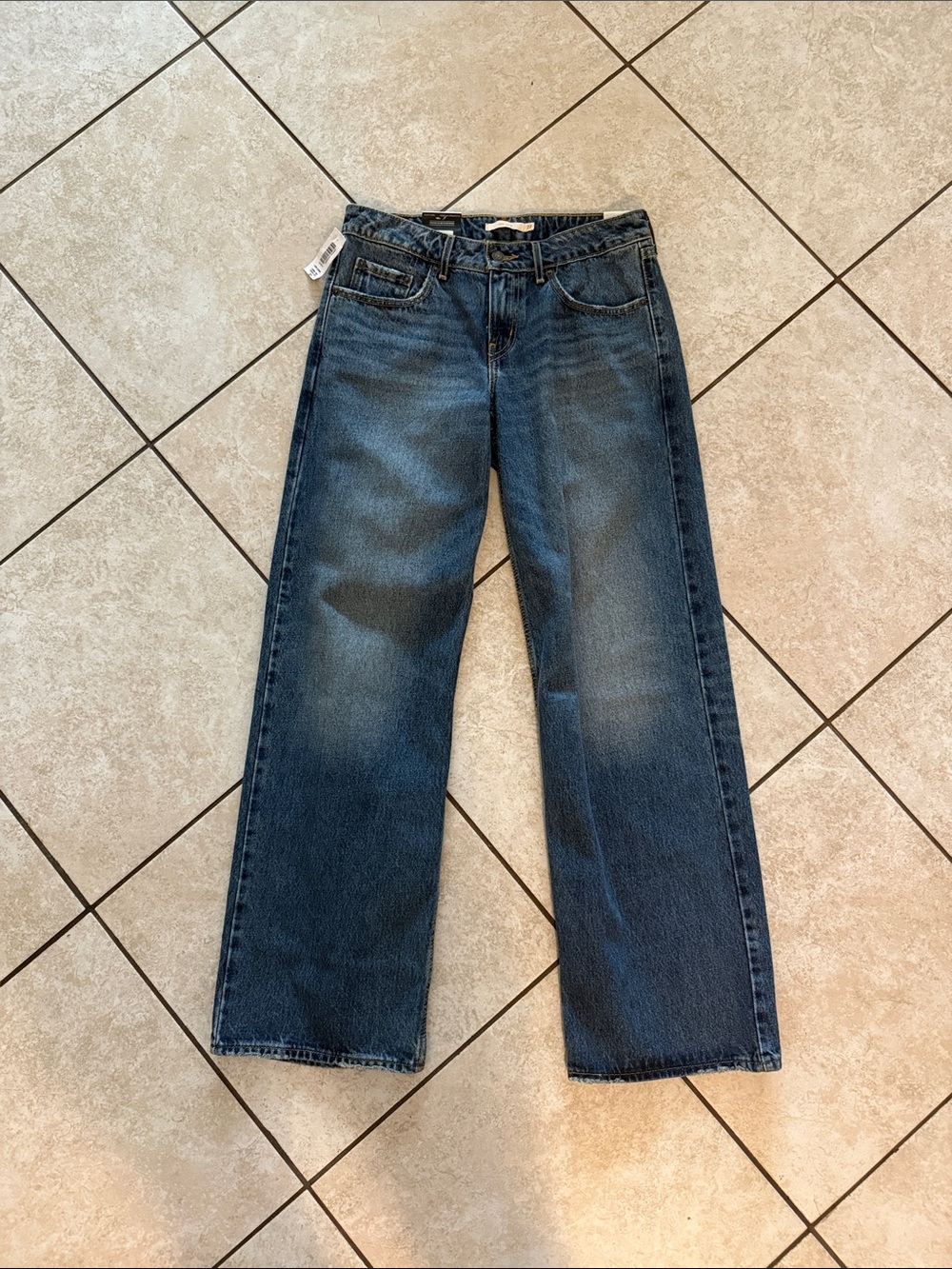 Levi's Women's Relaxed Straight Jeans - Dark Blue Wash